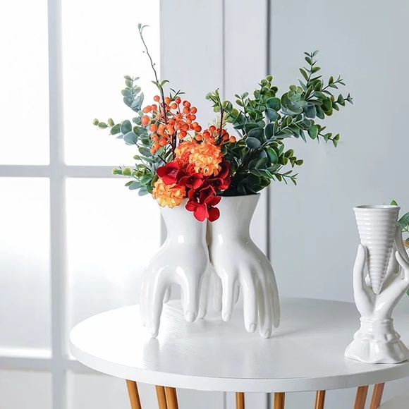 Other - Ceramic Hand Vase